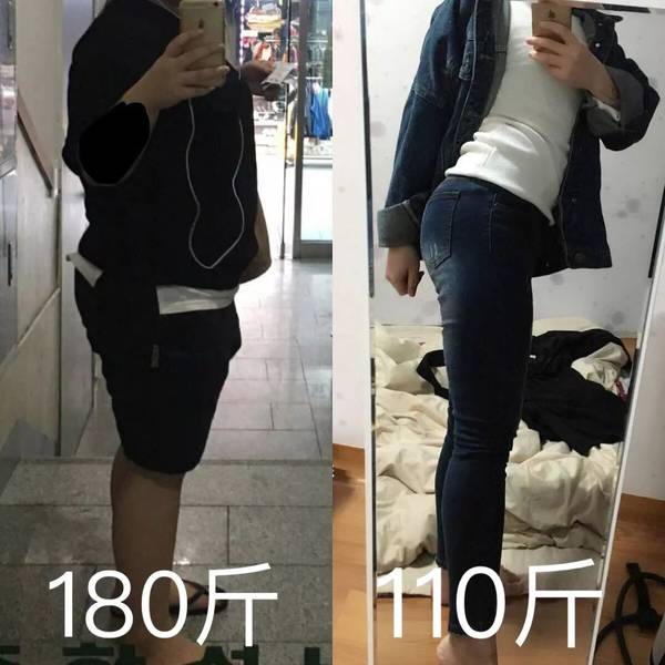 这个200斤的姑娘Jini消失2年，减肥后的她照片惊艳所有人！（4）