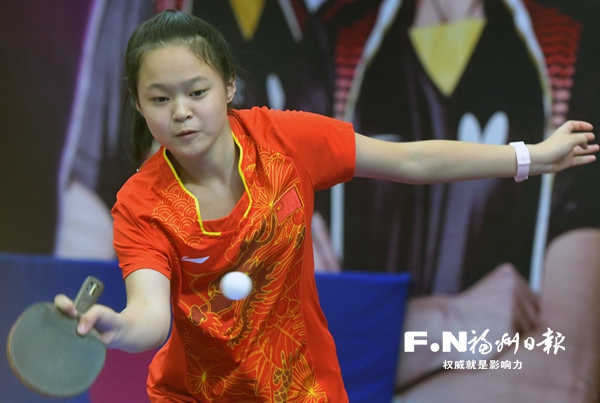 福州市乒乓球锦标赛鸣金收兵 福州八中夺得5项冠军