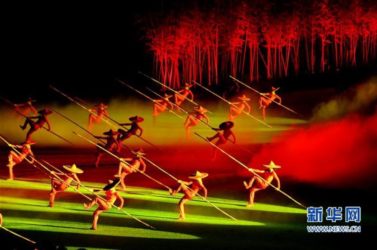 武夷山实景演出“印象大红袍”接待观众450万人次