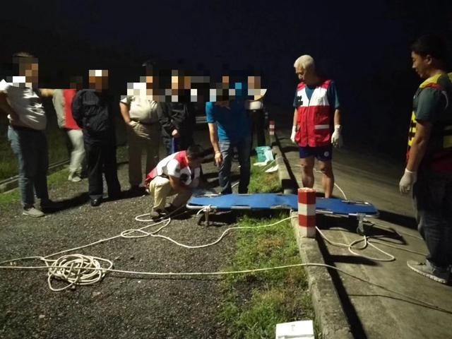 空姐李明珠遇害案嫌犯尸体发现位置距离其跳桥