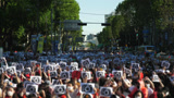 韩爆大规模女性示威活动