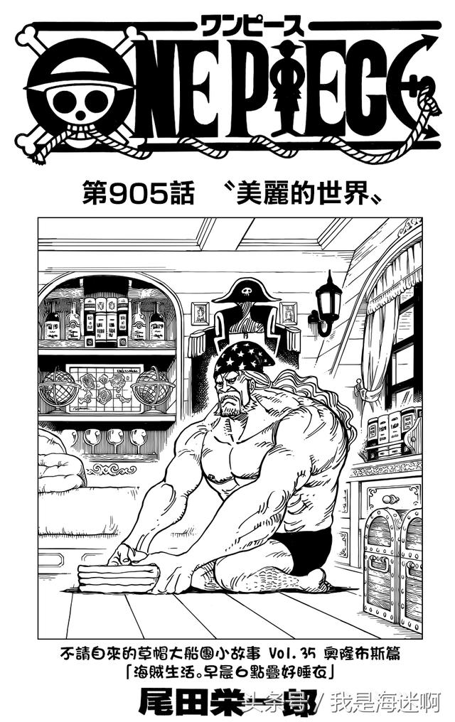 海贼王漫画905话汉化版：美丽的世界（鼠绘漫画）