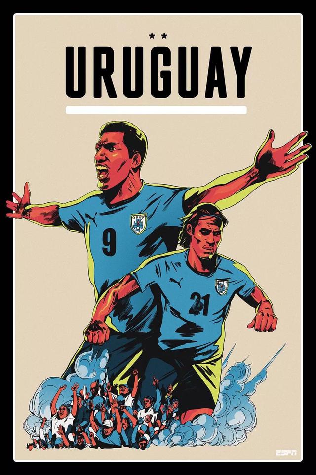 霸气！世界杯各国家队海报，冰岛队最惊喜，你最喜欢谁？