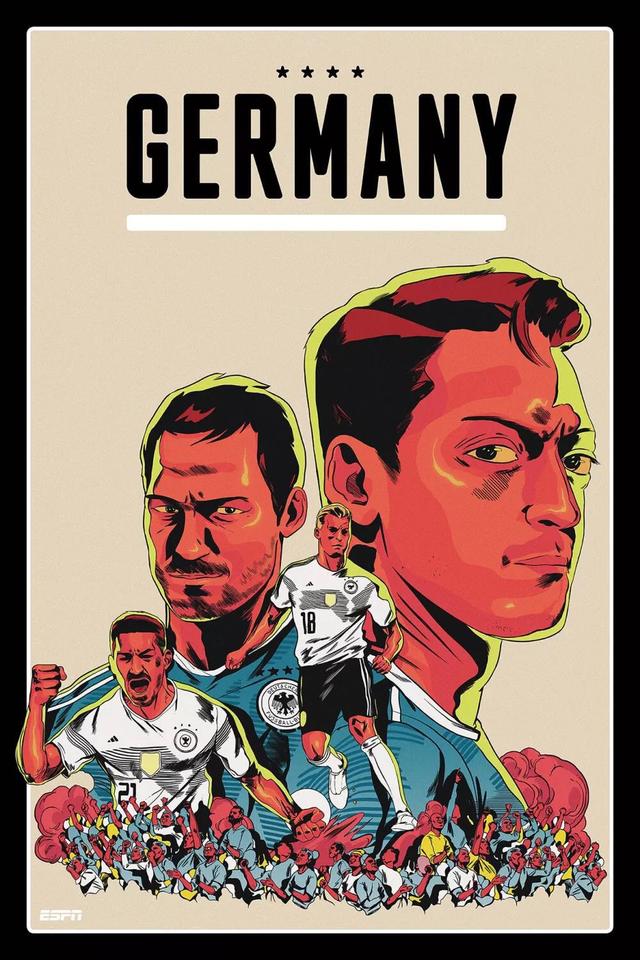 霸气！世界杯各国家队海报，冰岛队最惊喜，你最喜欢谁？