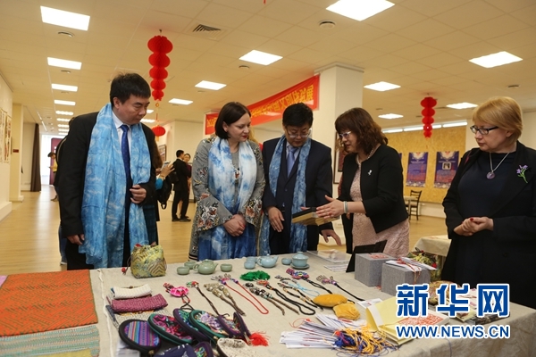 白俄罗斯举办“中国文创体验展”