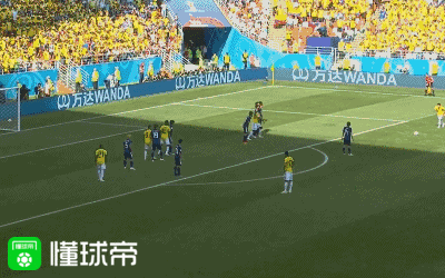 哥伦比亚红牌谁被罚下了球场？日本2-1哥伦比亚进球集锦出场阵容