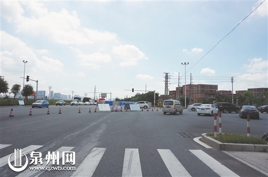 6月20日至9月19日江滨南路陈埭段封道改造 车辆需要绕行