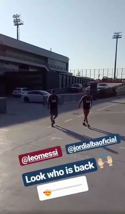 巴萨第一队长梅西回归队参加首次训练 已走出世界杯阴影