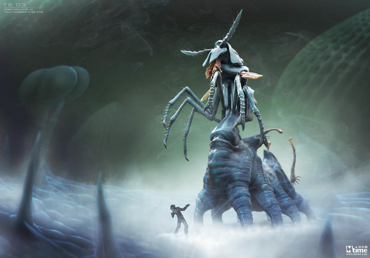 蚁人2原始概念设计图曝光 星球大战虫族只只惟妙惟俏！