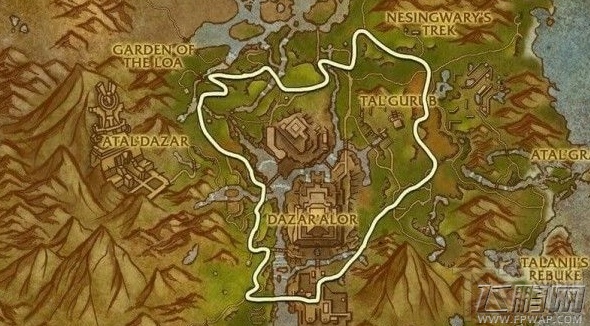 魔兽世界8.0新地图怎么矿点 新地图矿点分部刷新路线一览