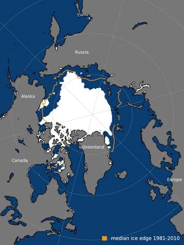 “最后一片冰区”告急 北极最古老最厚冰层首次破裂