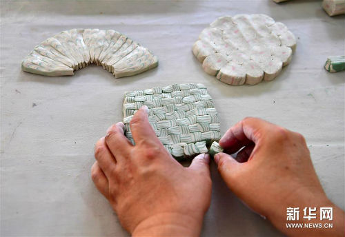 绞胎瓷：“编织”出来的瓷器