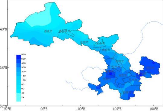 甘肃今年以来降水量近60年最多 62个县区已超年降水