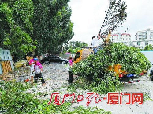 肥大的“山竹”今将登入广东 厦门今日风力仍强雨水接力登场