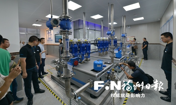 福州首批二次供水标准化泵房建成 可采集水质数据