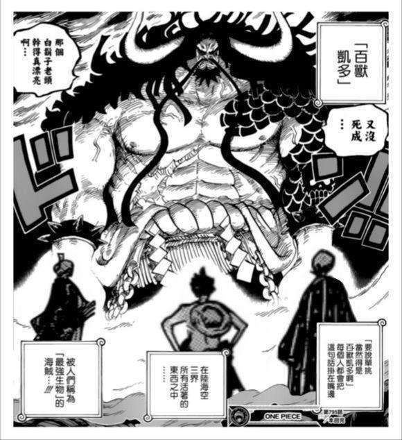 海贼王漫画919话:寓言九武士包括路索罗皆是!最后一名是天狗?