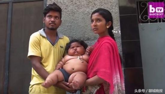 1岁多女婴重25公斤每天吃48顿饭，全家几乎被吃垮