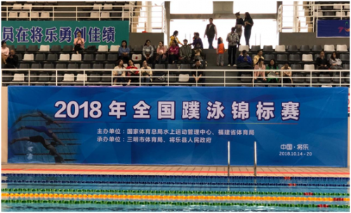 2018全国蹼泳锦标赛在将乐举行 为期4天
