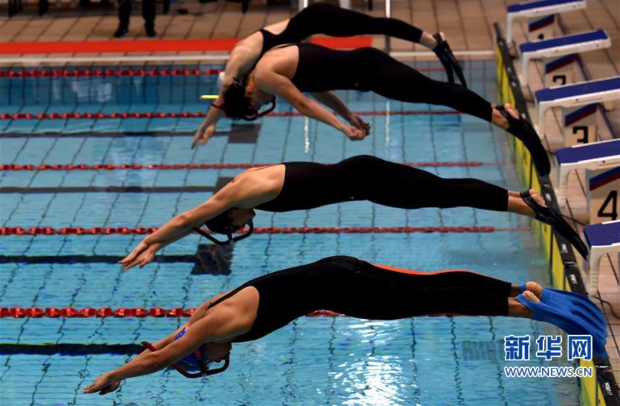 （体育）（2）蹼泳——全国蹼泳锦标赛在福建将乐开赛