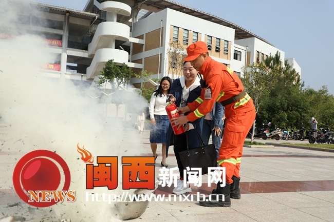 “119”消防日，森林防火宣传进校园
