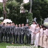 泰国一哥PUSH大婚，网友：亲吻方式好独特