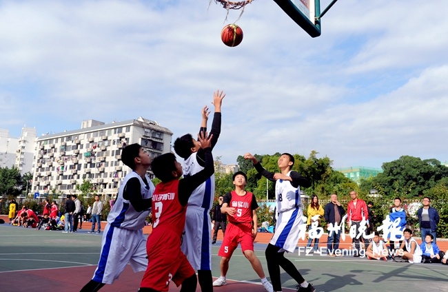 福建省中小学生三对三篮球联赛福州赛区落幕