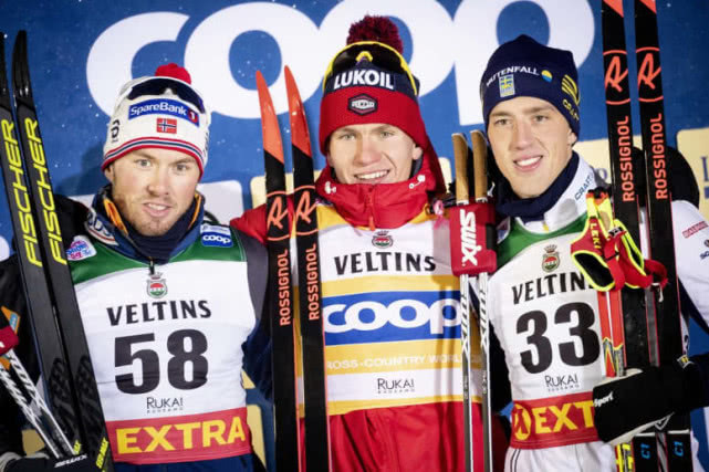 越野滑雪世界杯冬奥冠军摘银 波尔舒诺夫夺得男子冠军