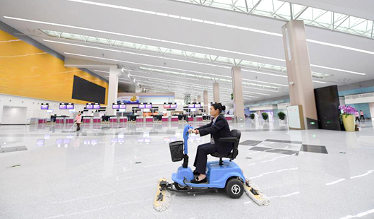 福州长乐国际机场第二轮扩能航站楼扩建工程竣工