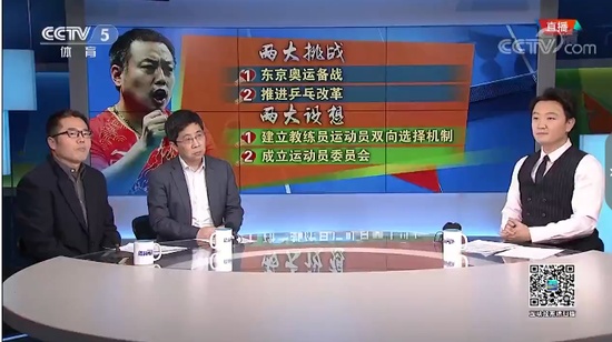 国乒东京奥运险了 央视提议刘国梁应再当总教练