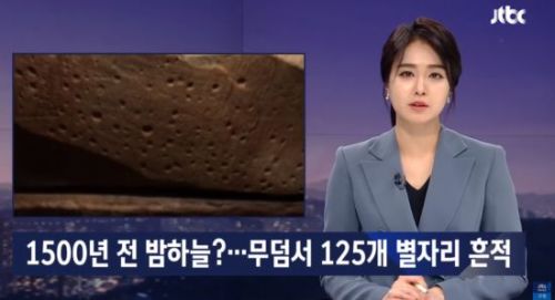 古墓中发现星座图墓主是个韩国人？古墓星座图现场实拍是哪个星座