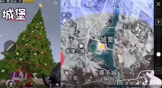 绝地求生刺激战场圣诞树位置在哪 雪地地图圣诞树最全位置攻略