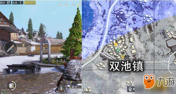 刺激战场雪地地图圣诞树全分布位置汇总图片