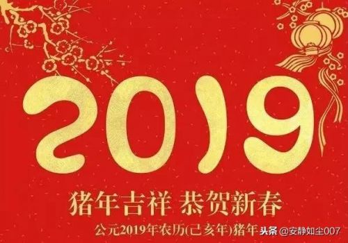 2019猪年新年祝福语4字大盘点 2019年新年短
