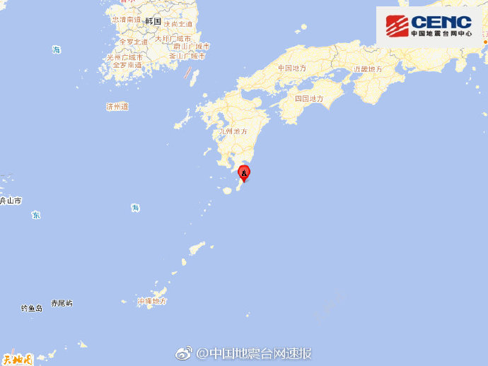 日本九州岛地震位置图公布 日本6.2级地震有什么影响吗？