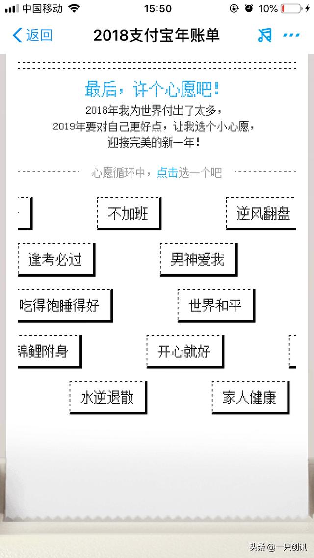 支付宝&ldquo;2018年度账单&rdquo;来了，看看一年&ldquo;剁手&rdquo;花多少？