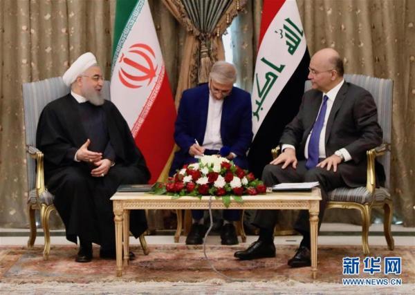 伊朗总统访问伊拉克谈合作