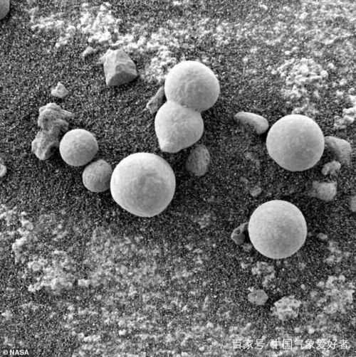 NASA在火星拍到貌似蘑菇照片