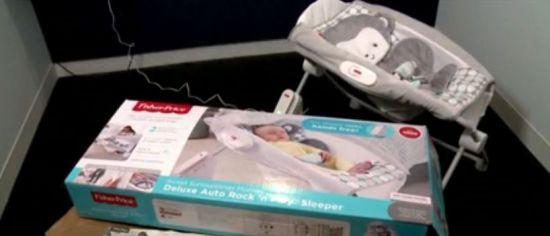 费雪音乐躺椅致10名婴儿死亡 500万产品被召回