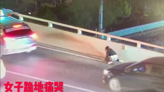 上海17岁男孩跳桥原因令人心痛！17岁男孩跳桥全过程现场视频图片（3）