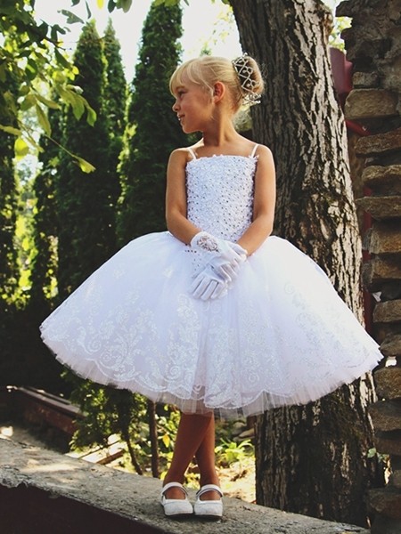 甜美可爱经典款花童裙 小公主的梦想礼服