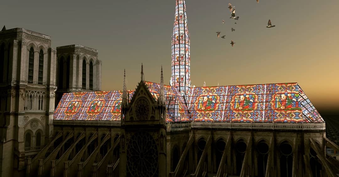 巴黎圣母院屋顶怎么盖?法媒精选7款“奇葩”方案