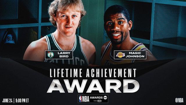 官方：伯德与魔术师被授予2019年NBA终身成就奖