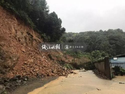 杭州桐庐山体滑坡怎么回事？杭州桐庐山体滑坡详细情况现场图曝光