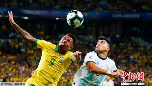 巴西2-0阿根廷比赛精彩回顾 挺进本土美洲杯决赛