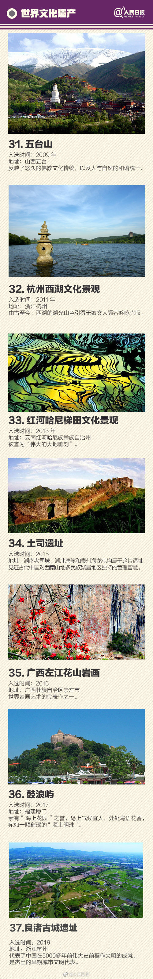 中国世界遗产名单曝光！中国世界遗产都有哪些55处全名单一览！