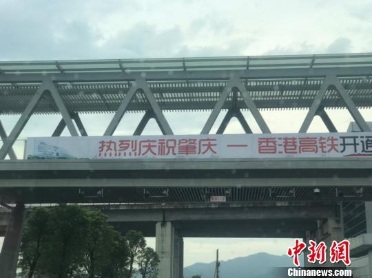 广东肇庆直达香港高铁开通 开启港肇合作“加速度”