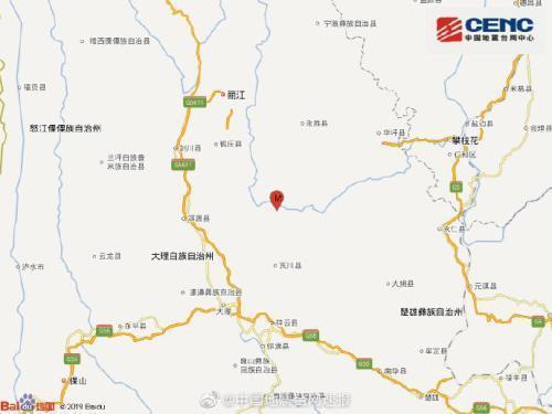 永胜县4.9级地震什么情况？永胜县4.9级地震严重吗有没有人员伤亡