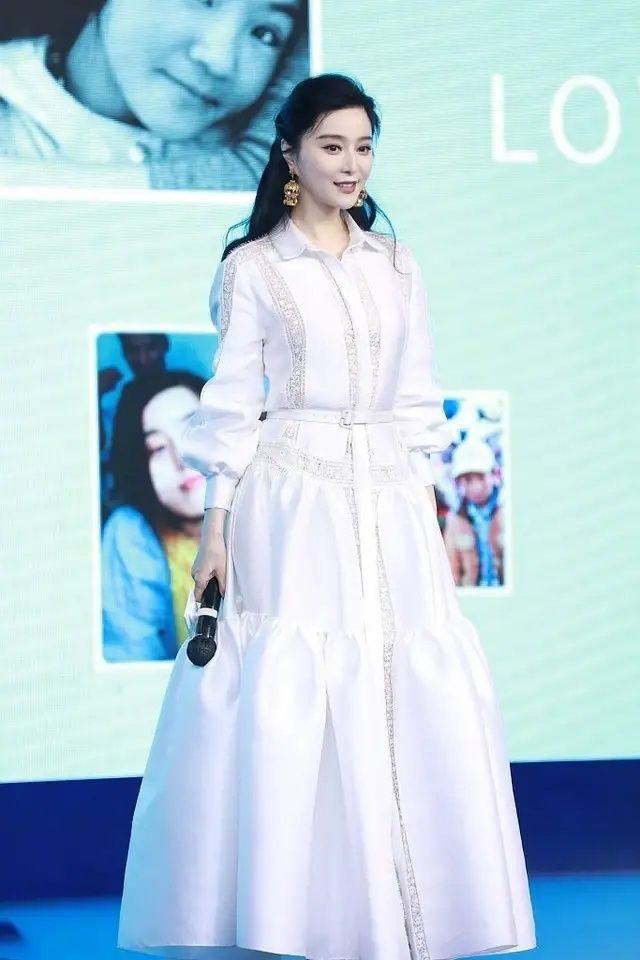 范冰冰这是怎么了？发型选错妆容也出问题，未修图脸胖一圈认不出