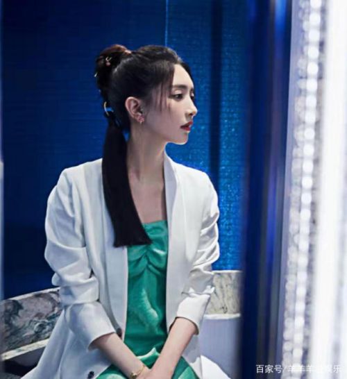 江疏影流苏马尾造型曝光一下减龄10岁 江疏影流苏马尾什么样的组图