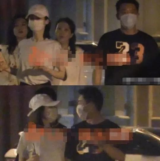 郑恺苗苗被曝已同居，新女友不止一次被拍，深夜聚餐聊得欢